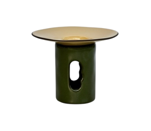 Black Blaze Lumière Oil Burner - Olive